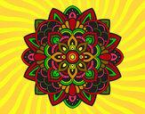 Dibujo Mandala decorativa pintado por FRAGOL