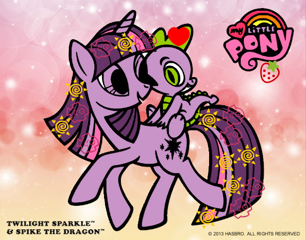 Dibujo Twilight Sparkle pintado por princesemi