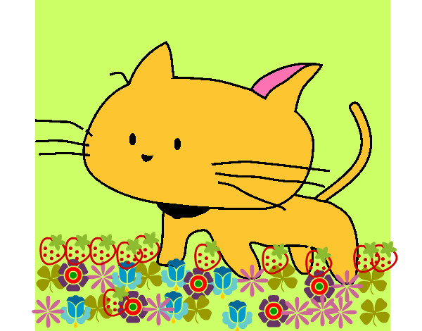 Dibujo Cría de gato pintado por mimi2004