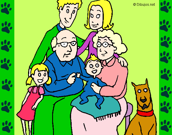 Dibujo Familia pintado por Sami12