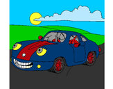 Dibujo Herbie 2 pintado por megadivord