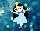 Dibujo Princesa felicidad pintado por anette123