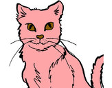 Dibujo Gato pintado por sarrasina