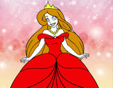 Dibujo Princesa Ariel pintado por xima