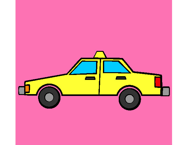 Dibujo Taxi pintado por viktor07