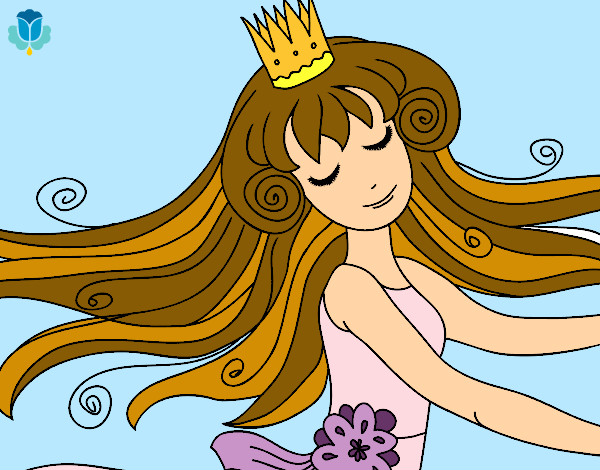 Dibujo Dulce princesa pintado por Sofinfa
