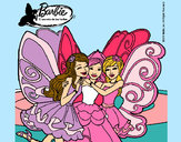 Dibujo Barbie y sus amigas en hadas pintado por natimar