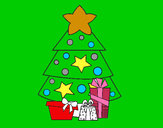 Dibujo Regalos de Navidad 2 pintado por amigis