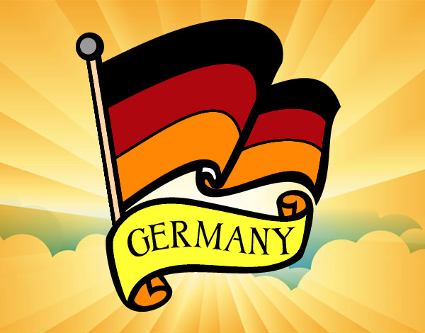Dibujo Bandera de Alemania pintado por LEYVA99
