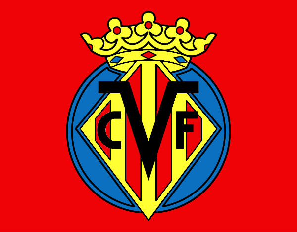Dibujo Escudo del Villarreal C.F. pintado por mauroisaza