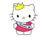 Dibujo Kitty princesa pintado por Mikuarts