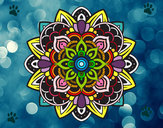 Dibujo Mandala decorativa pintado por lilianaitz