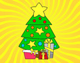 Dibujo Regalos de Navidad 2 pintado por tivisolet
