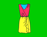 Dibujo Vestido sencillo pintado por naiara1812