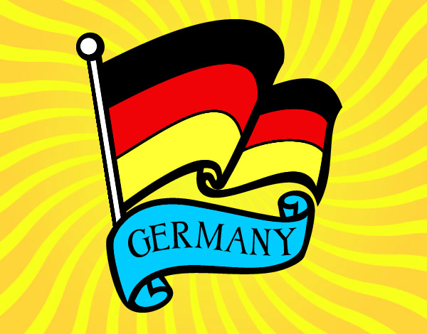Dibujo Bandera de Alemania pintado por miikyy 