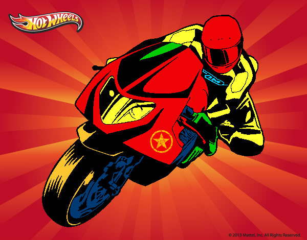 Dibujo Hot Wheels Ducati 1098R pintado por gaspi7