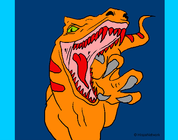 Dibujo Velociraptor II pintado por miikyy 