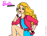 Dibujo Barbie súper guapa pintado por lauriskath
