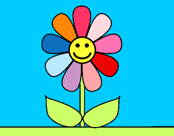 Dibujo Flor de primavera pintado por camila06