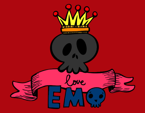 Dibujo Love Emo pintado por MisheruYT
