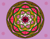 Dibujo Mandala 6 pintado por jos6096