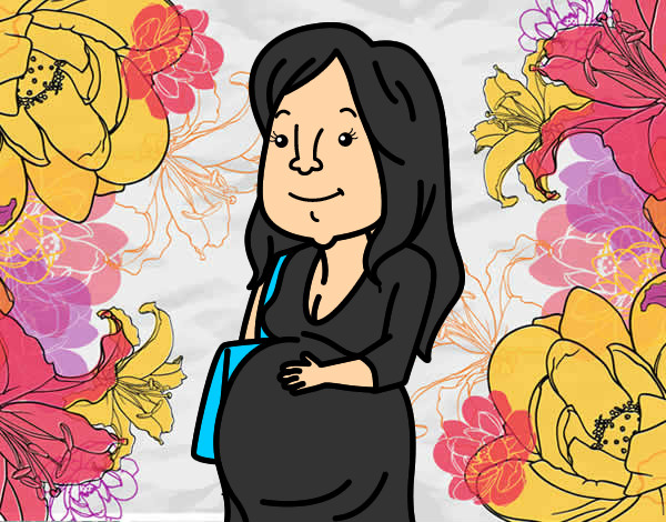 Dibujo Mujer embarazada pintado por MINDI1