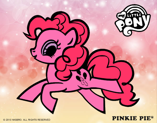 Dibujo Pinkie Pie pintado por linda01