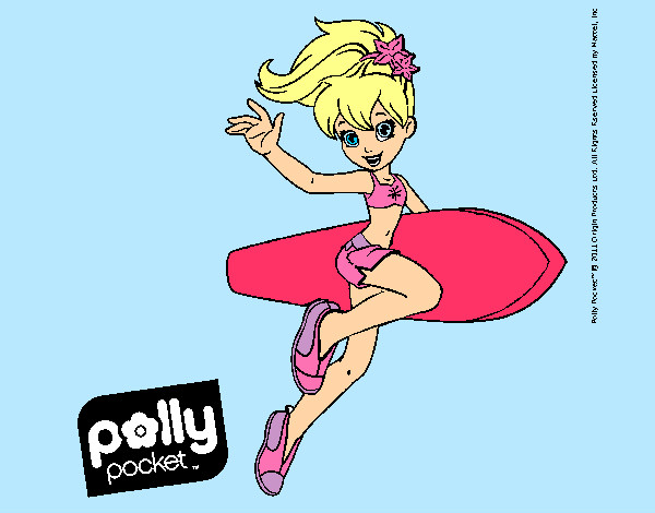 Dibujo Polly Pocket 3 pintado por maylop