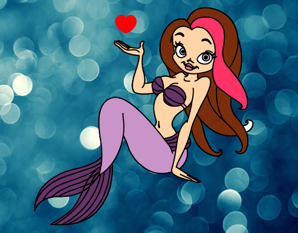 Dibujo Sirena sexy pintado por dianita12