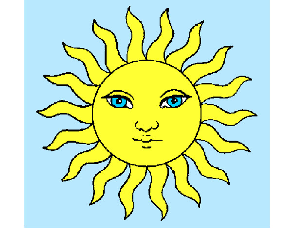 Dibujo Sol pintado por Sstyles19