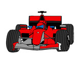 Dibujo Coche de F1 pintado por ALEPRONDA