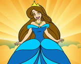 Dibujo Princesa Ariel pintado por mar654