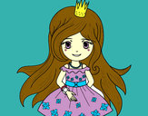 Dibujo Princesa primavera pintado por Laurita908