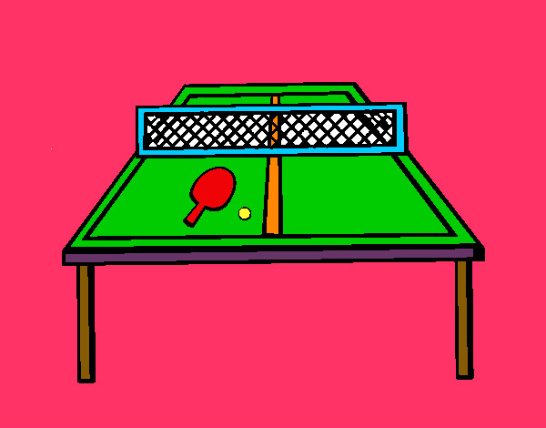 Dibujo Tenis de mesa 1 pintado por ALEPRONDA