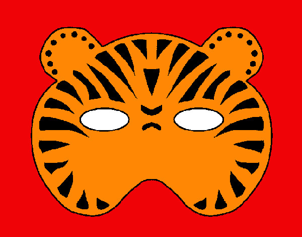 Dibujo Tigre pintado por ALEPRONDA