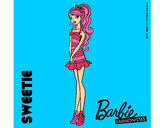 Dibujo Barbie Fashionista 6 pintado por cuite