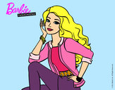 Dibujo Barbie súper guapa pintado por Myryan