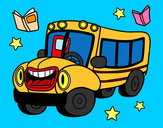 Dibujo Autobús animado pintado por abcd123