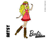Dibujo Barbie Fashionista 1 pintado por SofyGeek