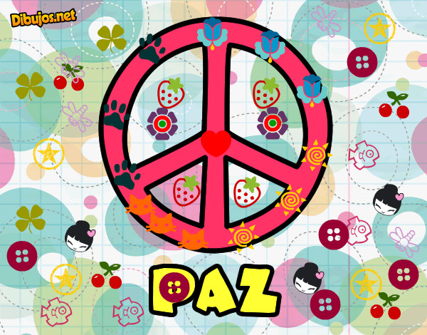 Dibujo Círculo de la paz pintado por ARIANA7