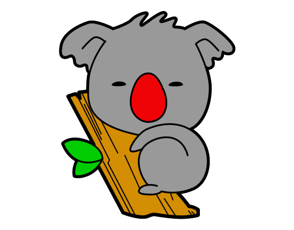 Dibujo Koala bebé pintado por ARIANA7