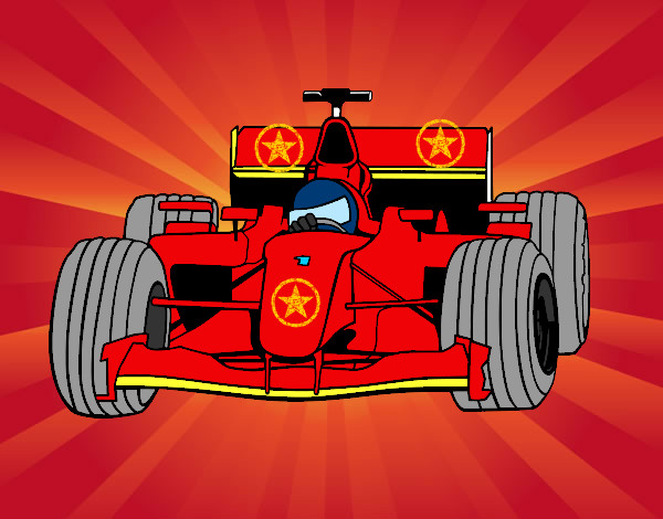Dibujo Coche de F1 pintado por RAYOMCQEEN