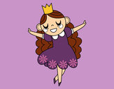 Dibujo Princesa felicidad pintado por Trementina