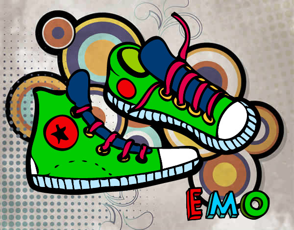 Dibujo Zapatillas pintado por PokefanP