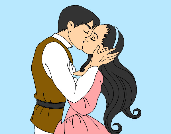 Dibujo Beso de amor pintado por IsabellaR