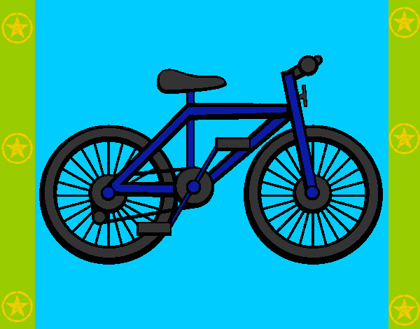 Dibujo Bicicleta pintado por deyanira24