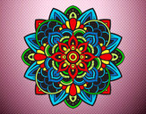 Dibujo Mandala decorativa pintado por Elenamusic