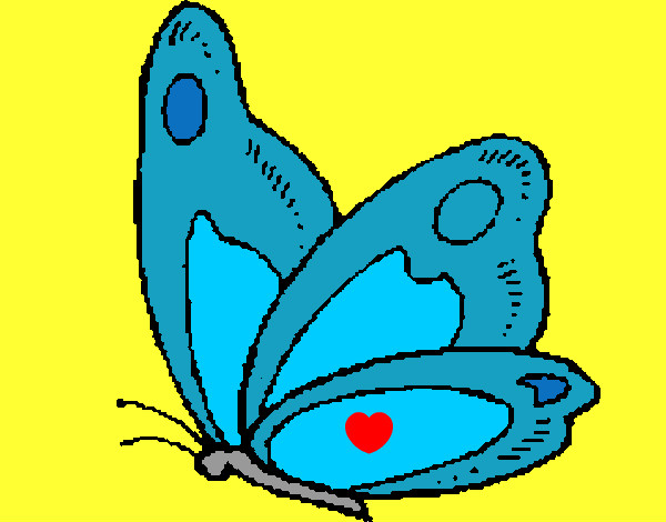 Dibujo Mariposa 14 pintado por pilarrosar