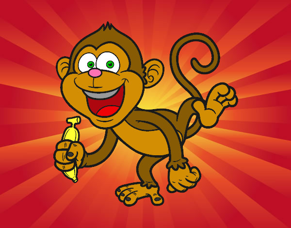 Dibujo Mono capuchino pintado por JuanMar3