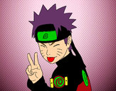 Dibujo Naruto sacando lengua pintado por queyla